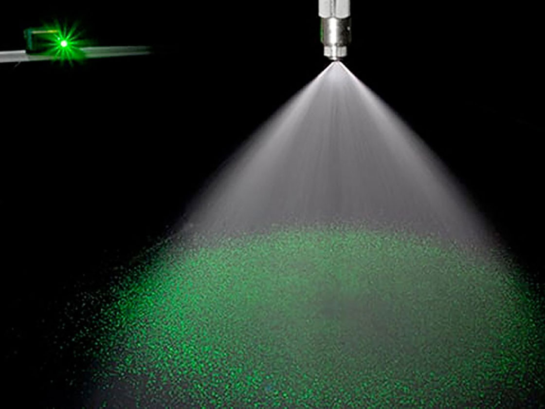 Spraytest med avanceret laserteknologi fra SprayScan